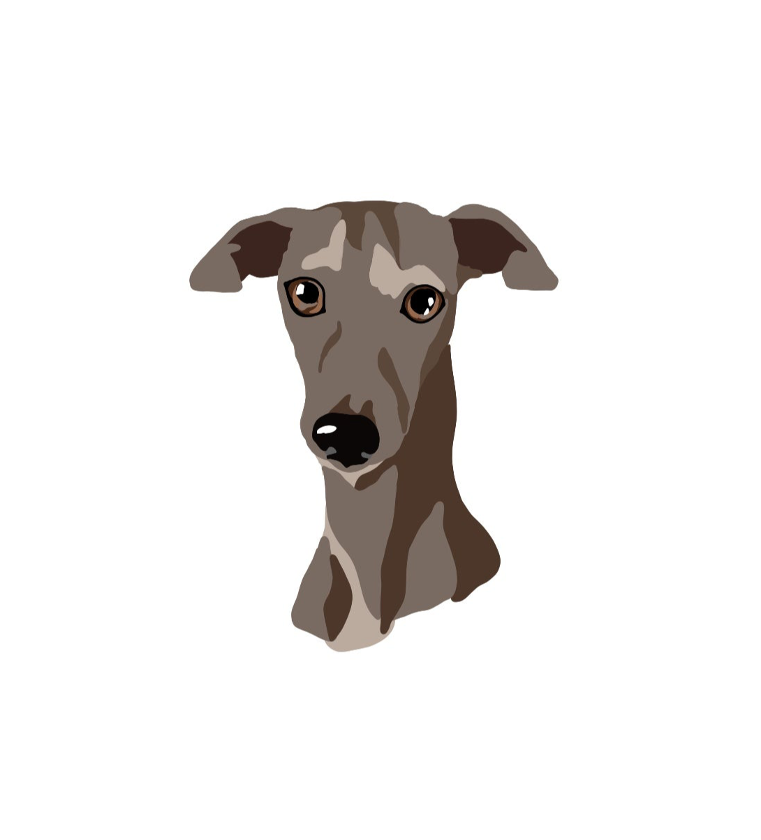 Individuelle digitale Tierportraits