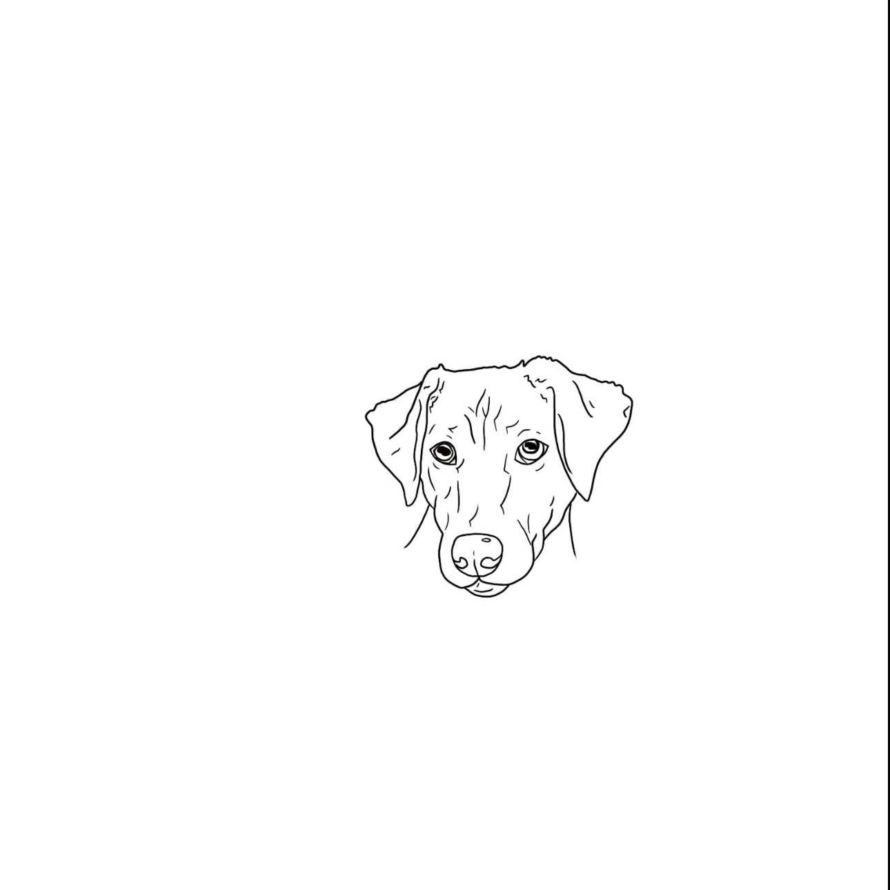 minimalistische zeichnung