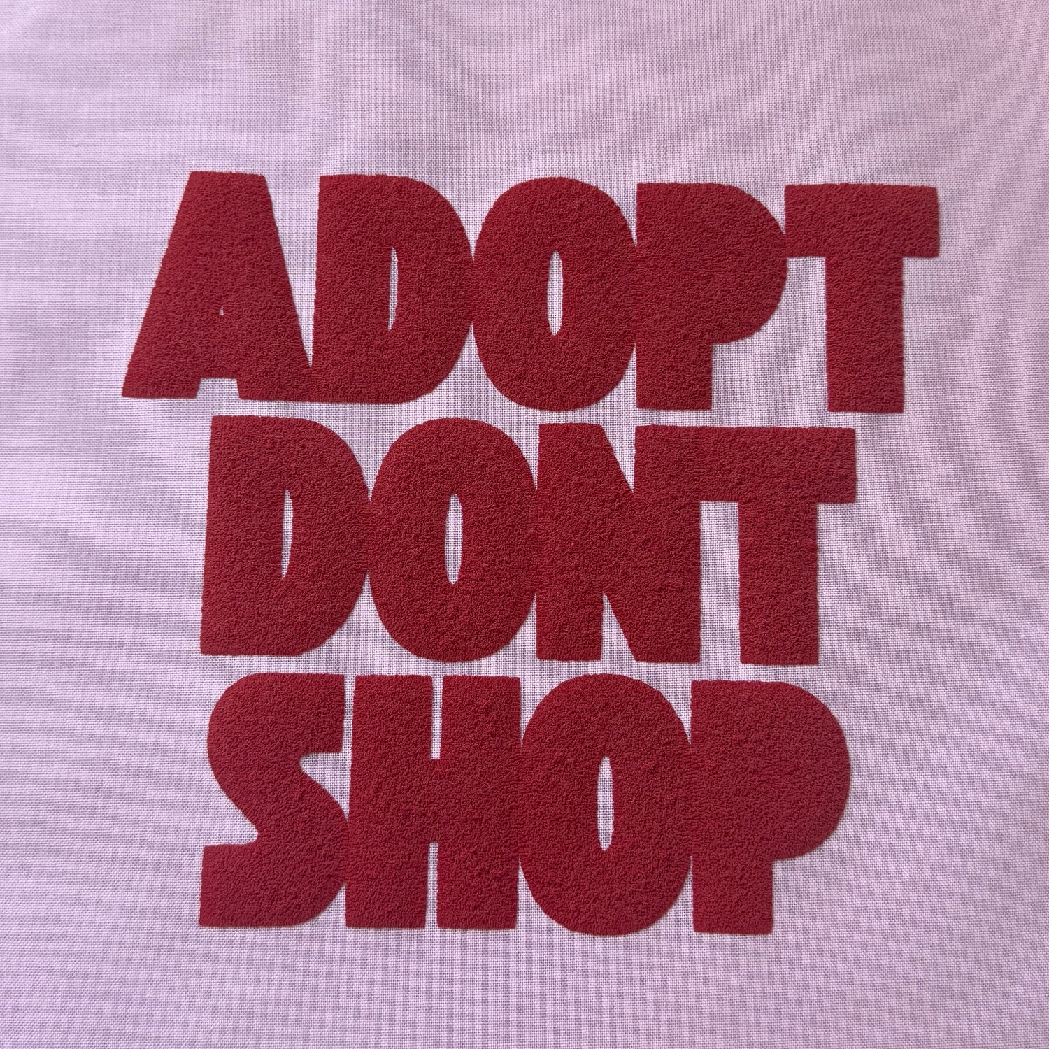 adopt don't shop