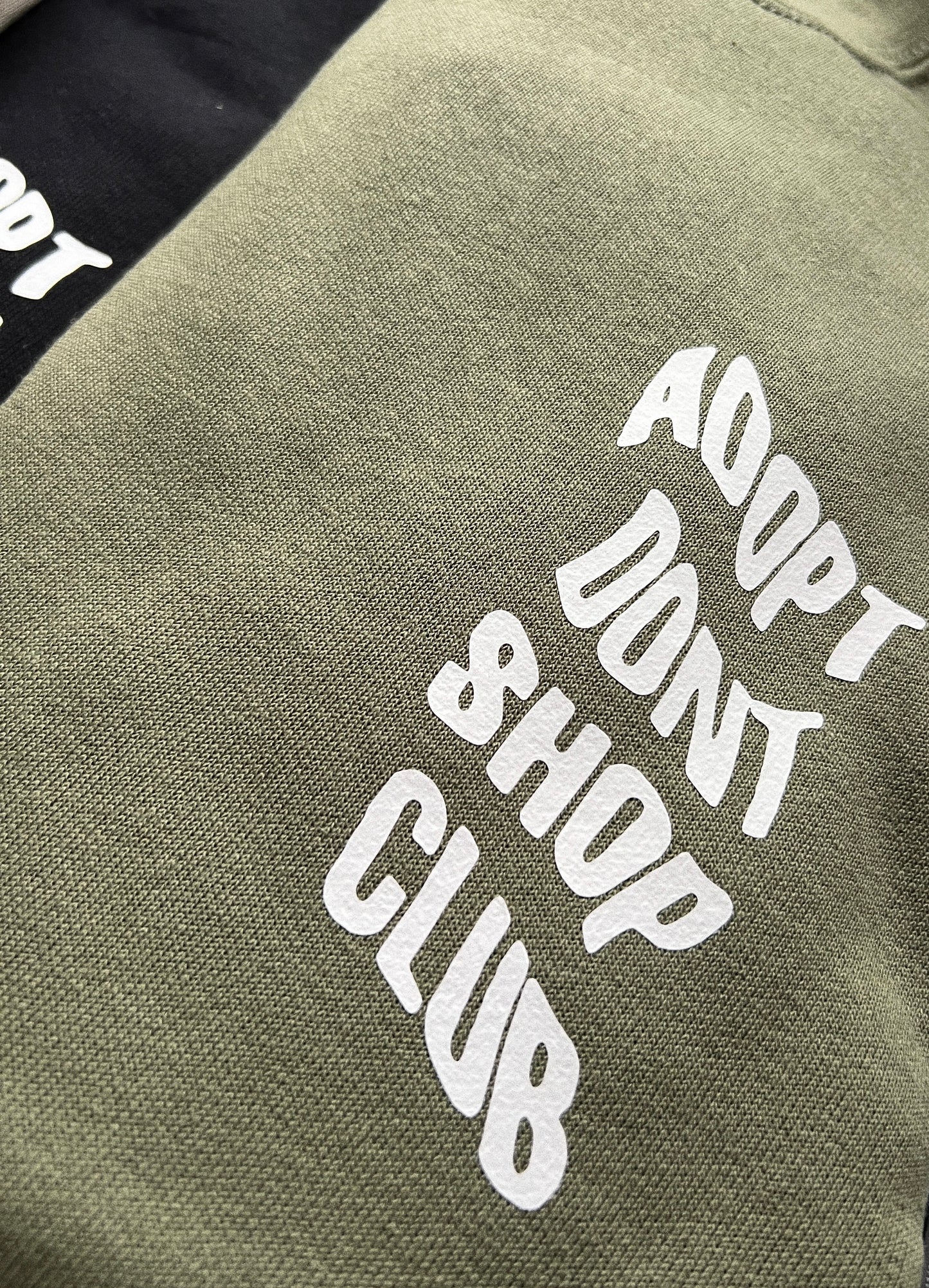 adopt don't shop club sweatshirt