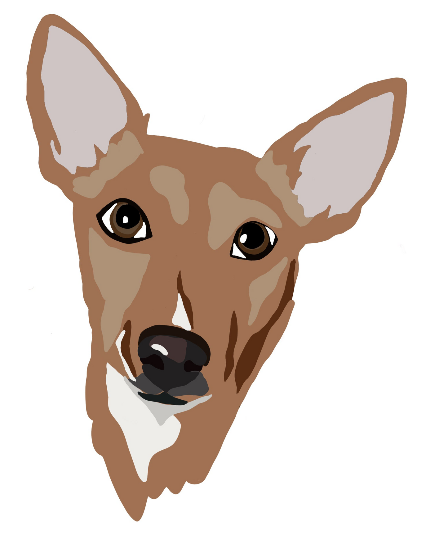 Individuelle digitale Tierportraits
