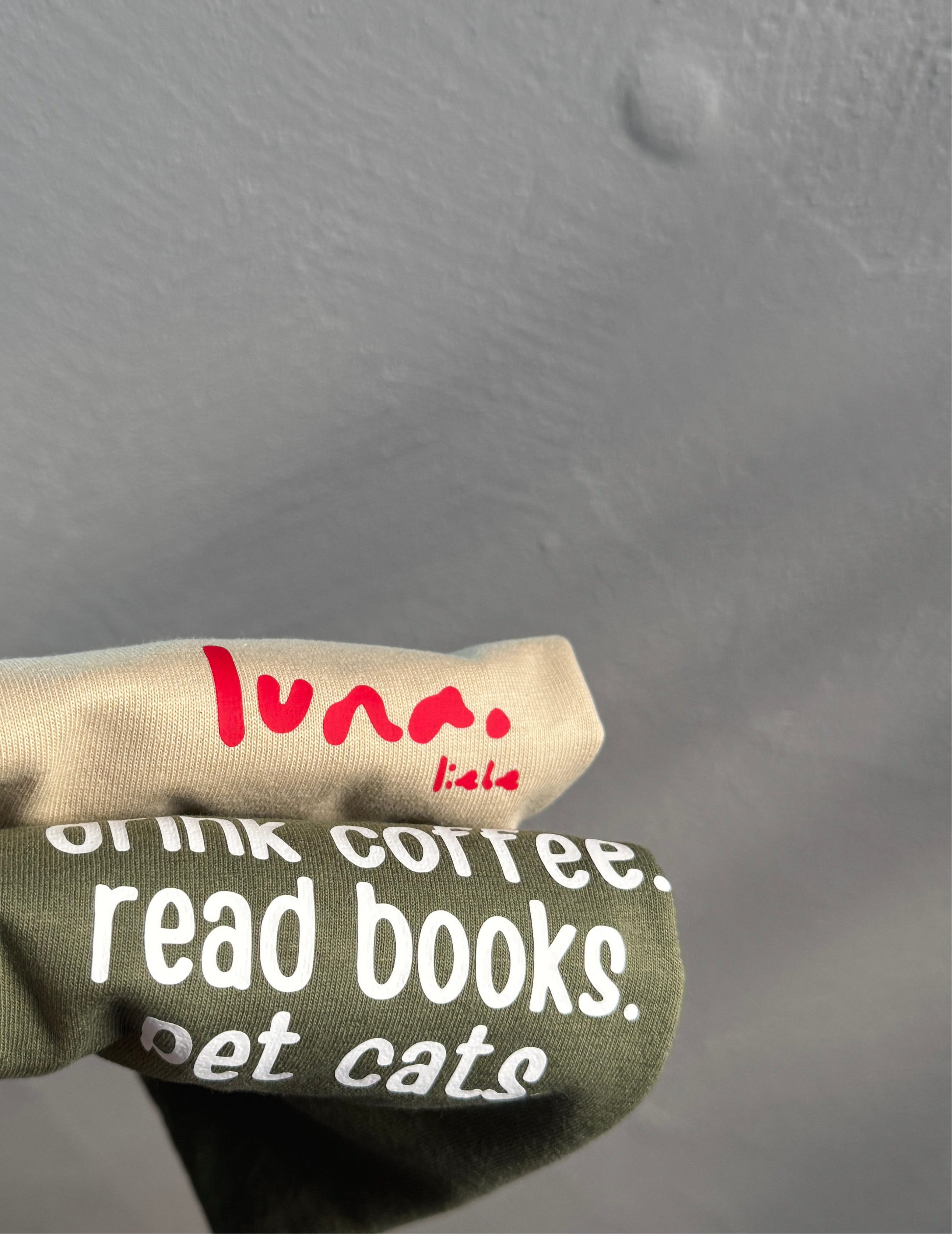 drink coffee. read books. pet dogs. | cats.