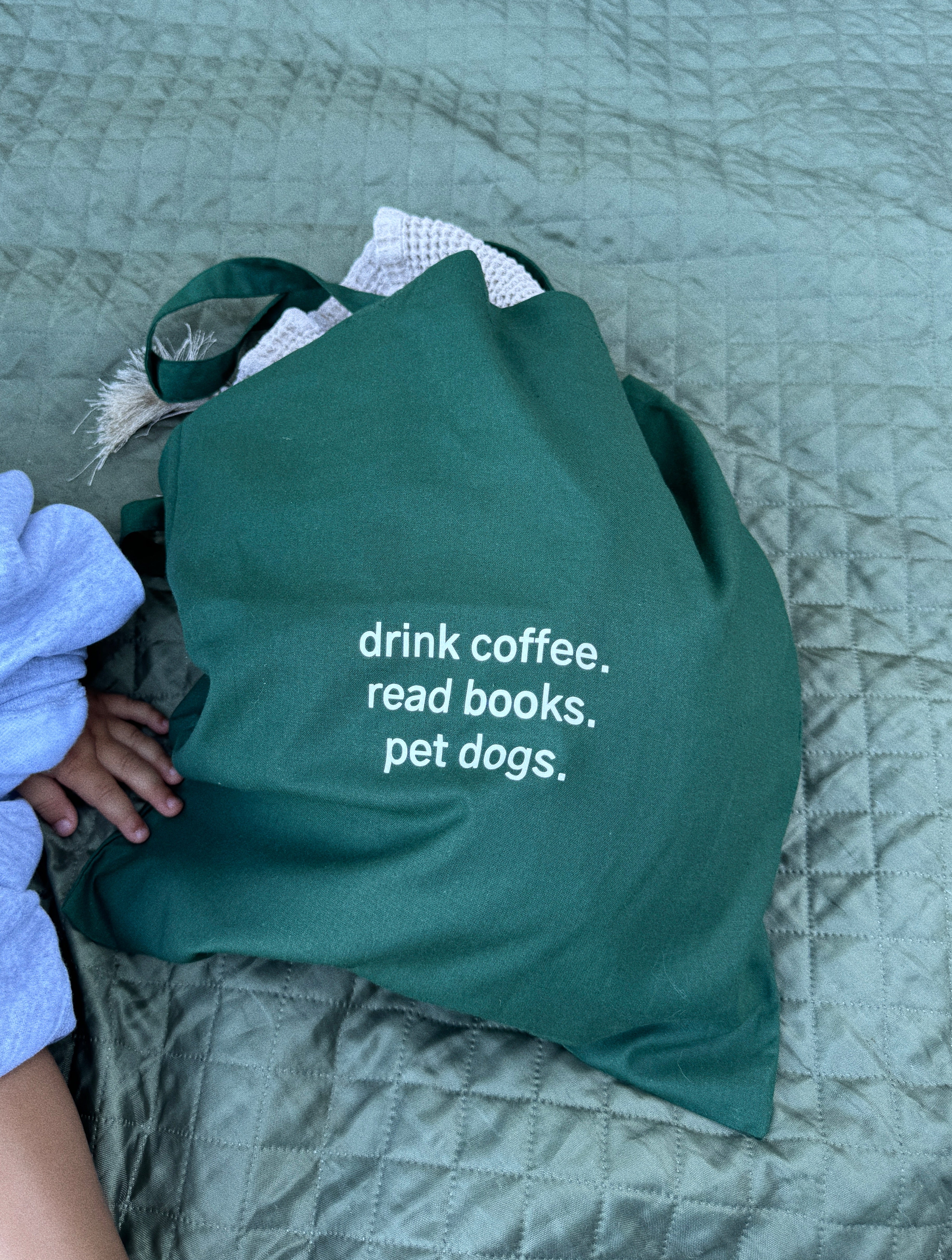 drink coffee. read books. pet dogs | cats.
