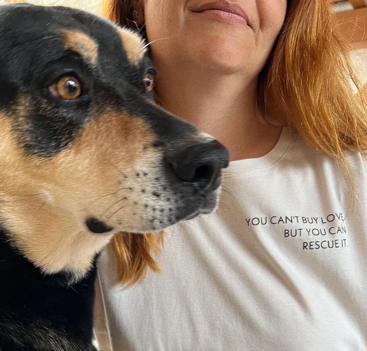 you can't buy love but you can rescue it.