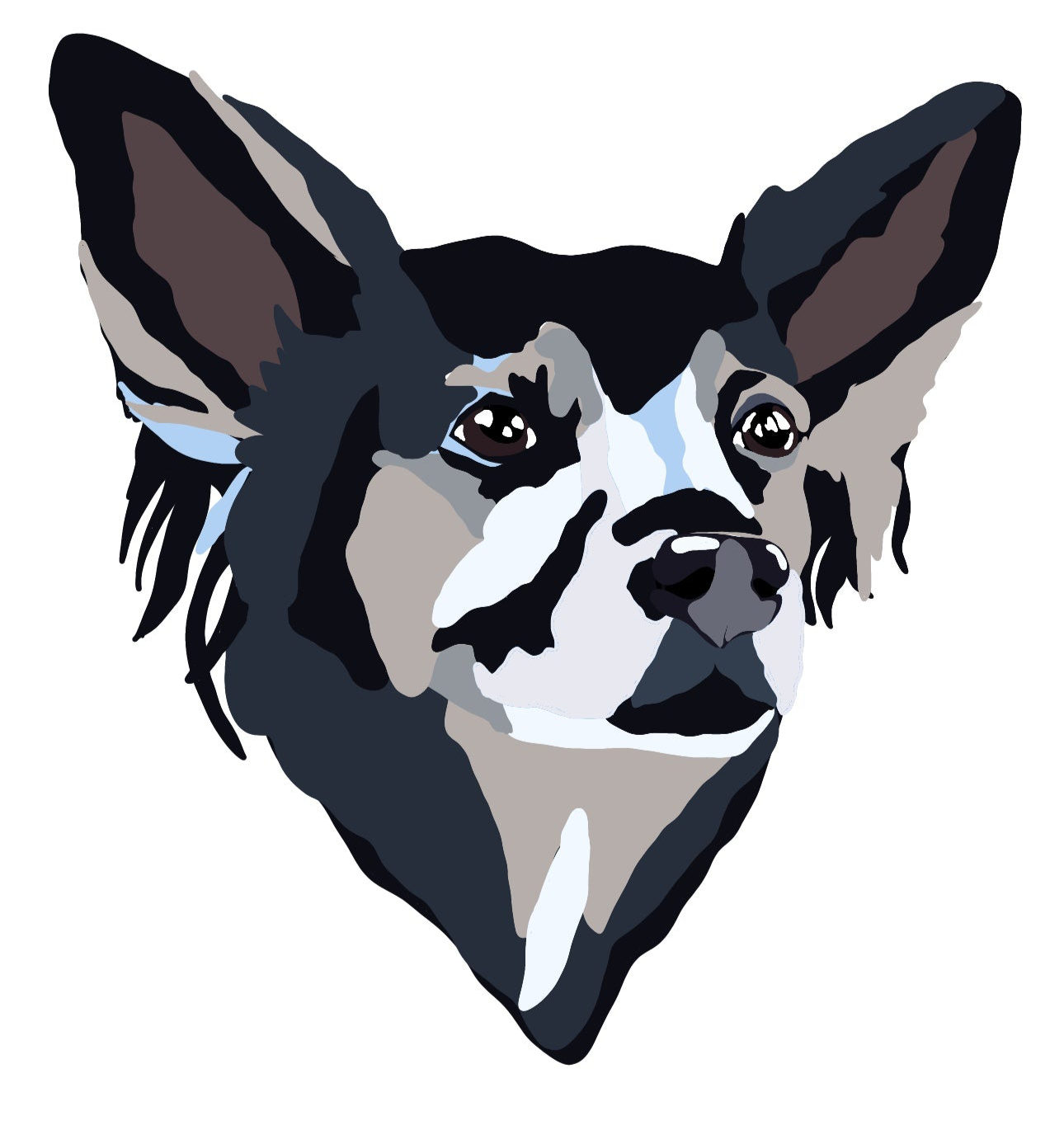 Individuelle digitale Tierportraits