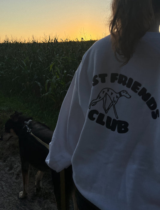 best friends club sweatshirt