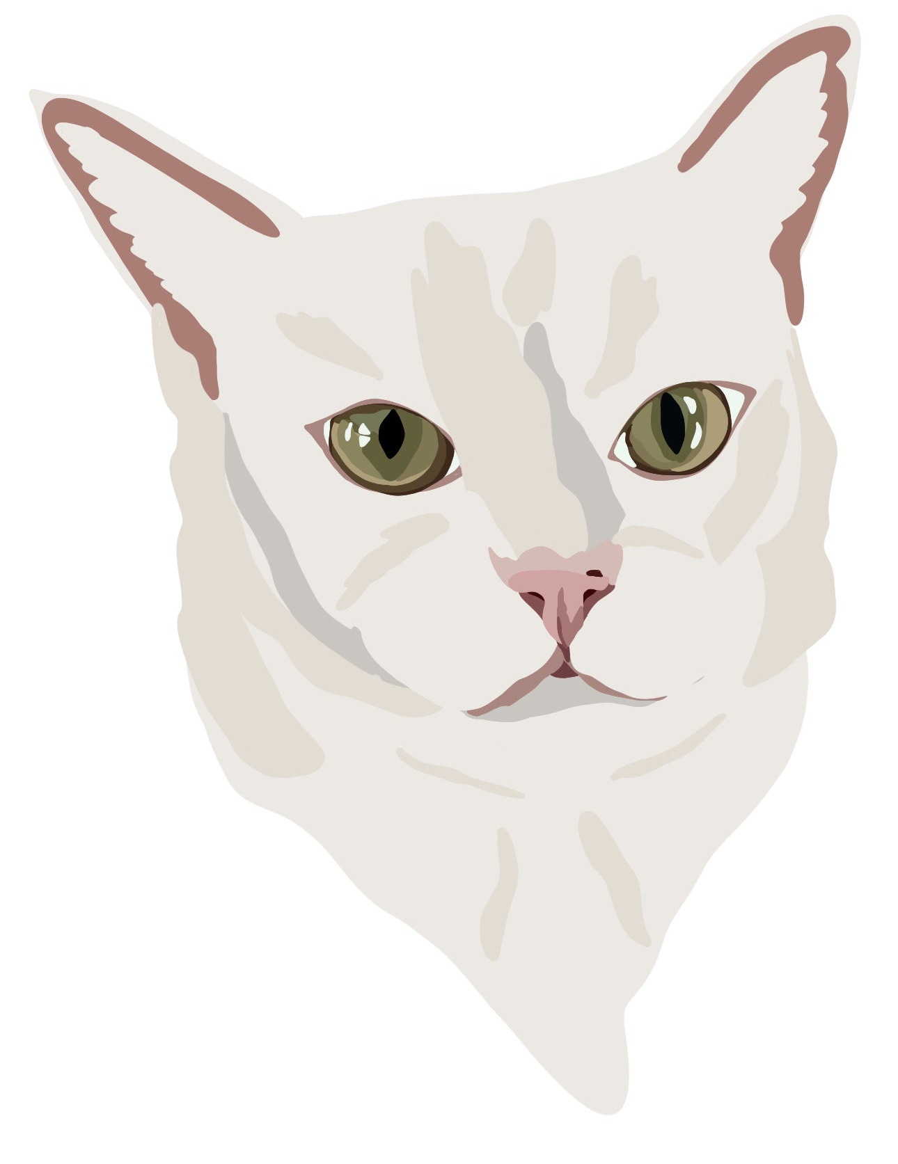 Individuelle digitale Tierportraits