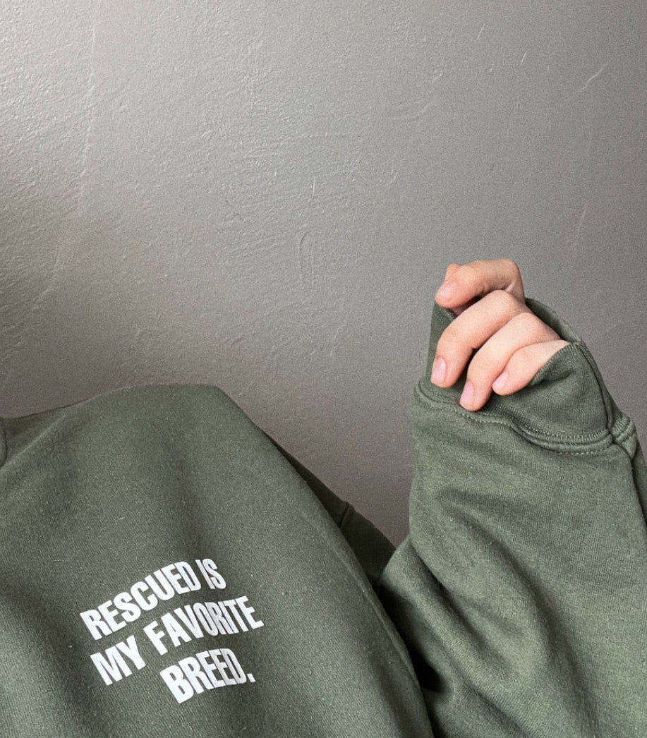 rescued is my favorite breed